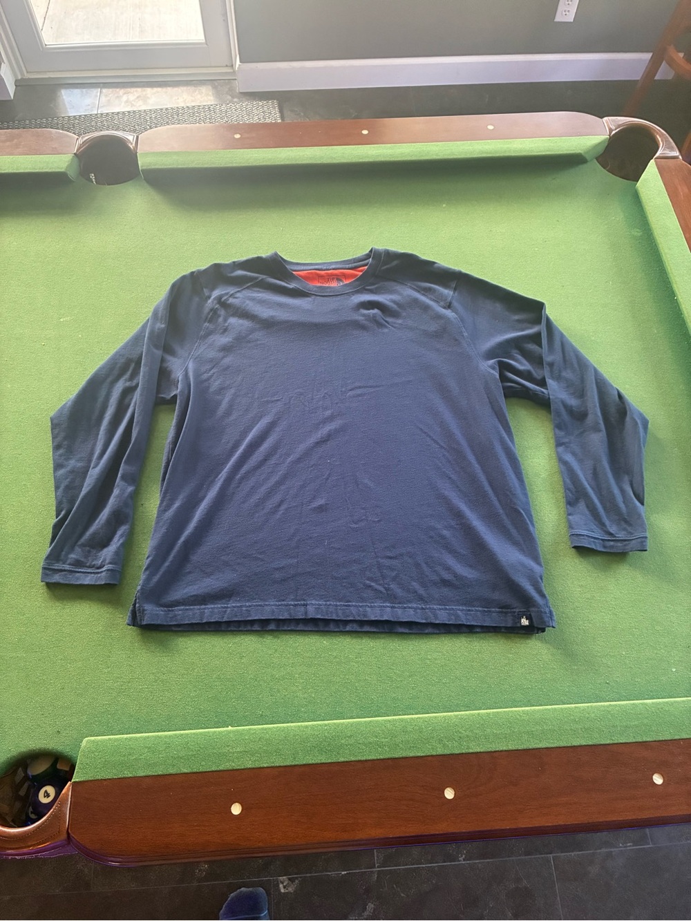 The North Face Long Sleeve Navy Blue Shirt Men’s XL Hiking UPF EUC